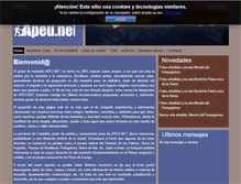 Tablet Screenshot of apeu.net